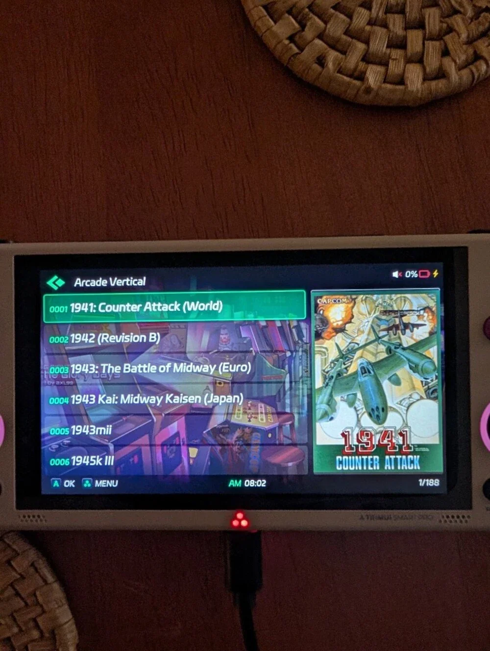 TrimUI Smart Pro handheld retro gaming console